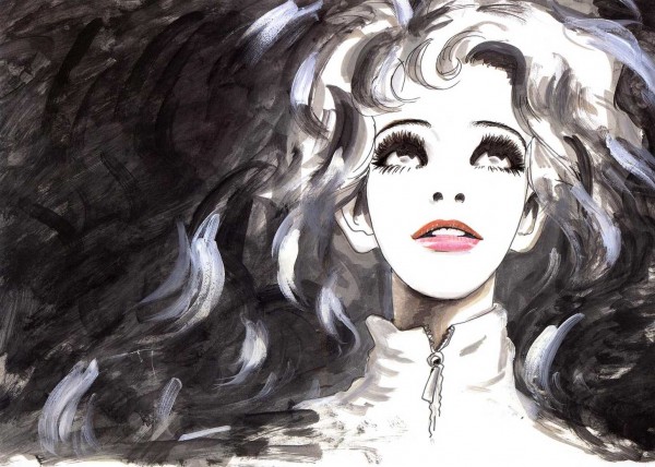 MILO MANARA WATERCOLOR , in Jimmy Palmiotti's Showing some of my art and  listening to offers as always. Comic Art Gallery Room